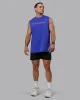 Enjoy The Journey FLXCotton Tank - Power Cobalt-Orange sold by LSKD