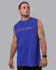 Enjoy The Journey FLXCotton Tank - Power Cobalt-Orange sold by LSKD