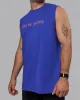 Enjoy The Journey FLXCotton Tank - Power Cobalt-Orange sold by LSKD