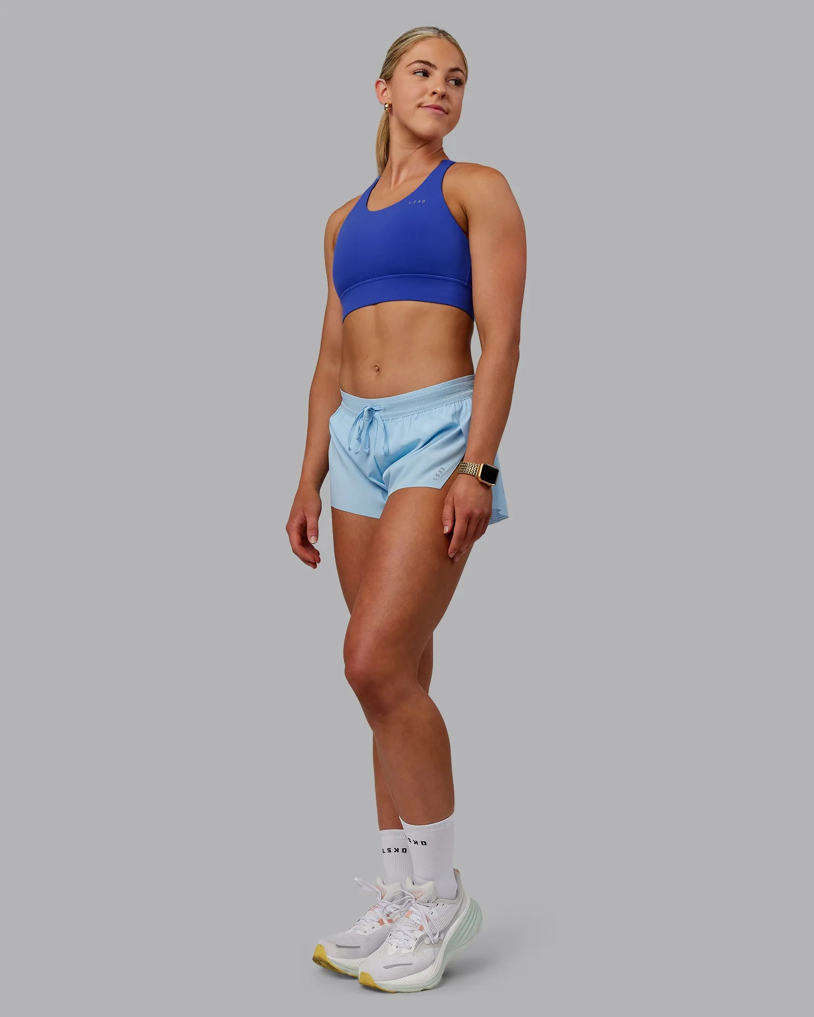 Accelerate Sports Bra - Power Cobalt sold by LSKD product image thumbnail 3