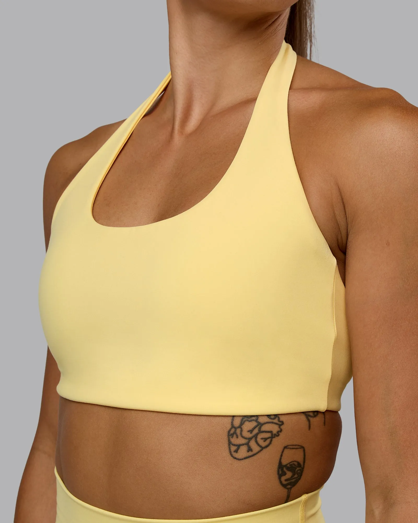 Challenger Sports Bra - Lemon sold by LSKD product image thumbnail 4