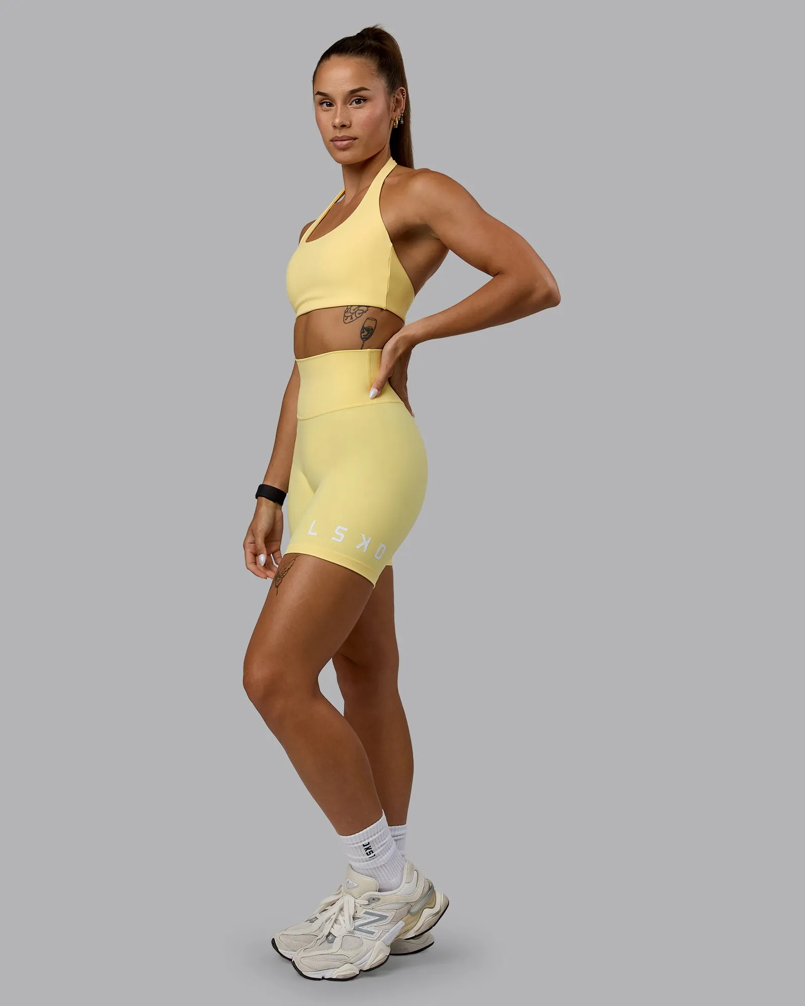 Challenger Sports Bra - Lemon sold by LSKD product image thumbnail 3