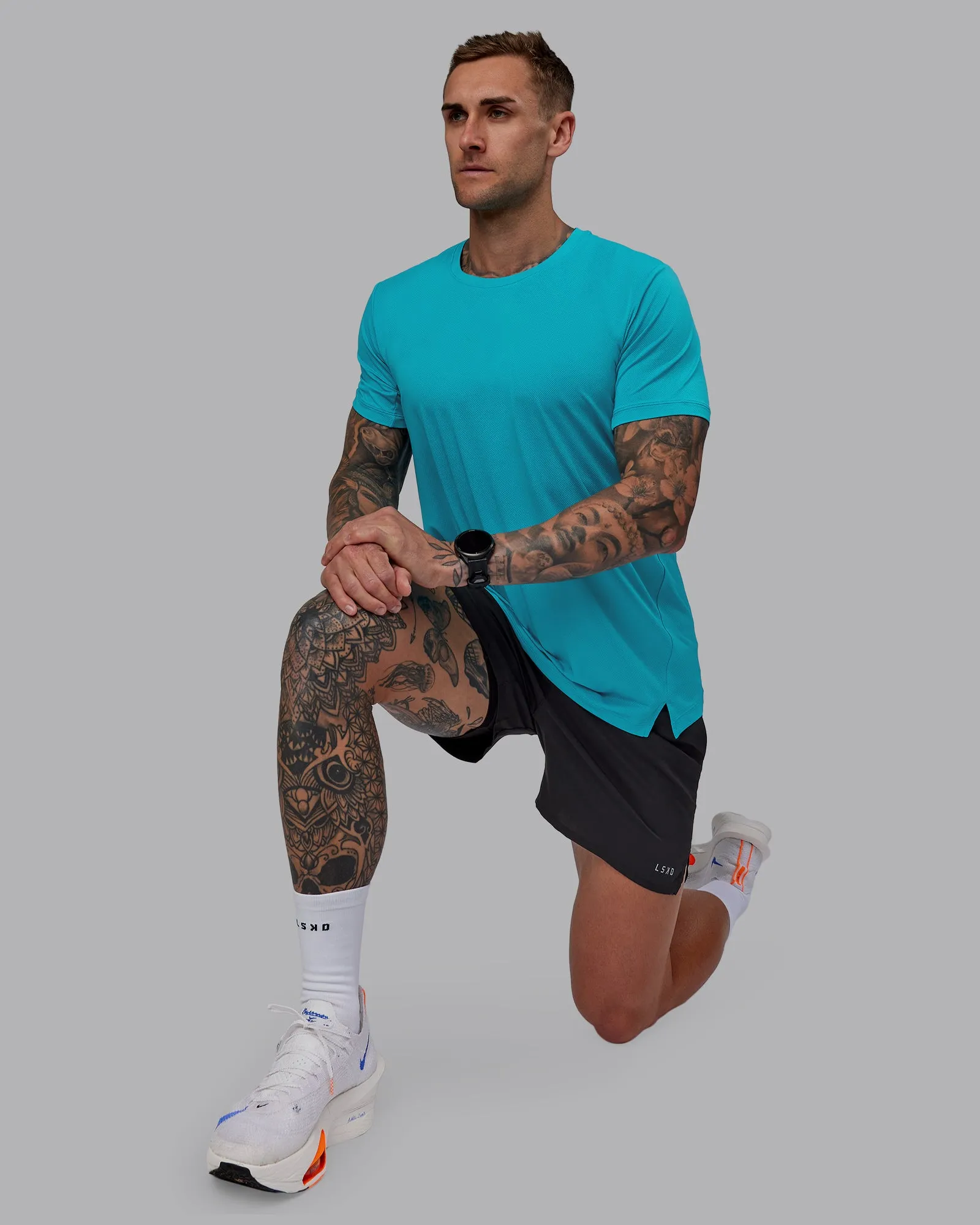 Pace Running Tee - Blue Bird sold by LSKD product image thumbnail 3