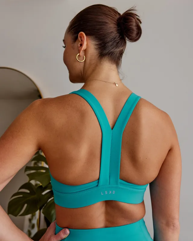 Advance Sports Bra - Uplift Blue sold by LSKD