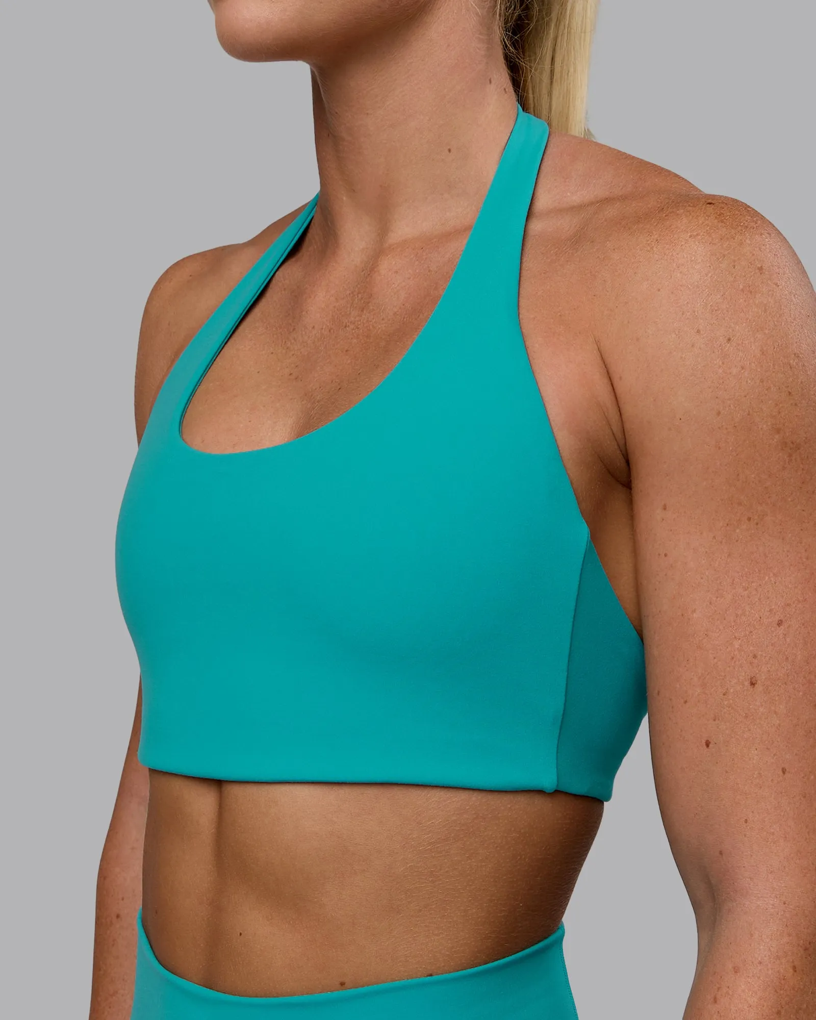 Challenger Sports Bra - Uplift Blue sold by LSKD product image thumbnail 4