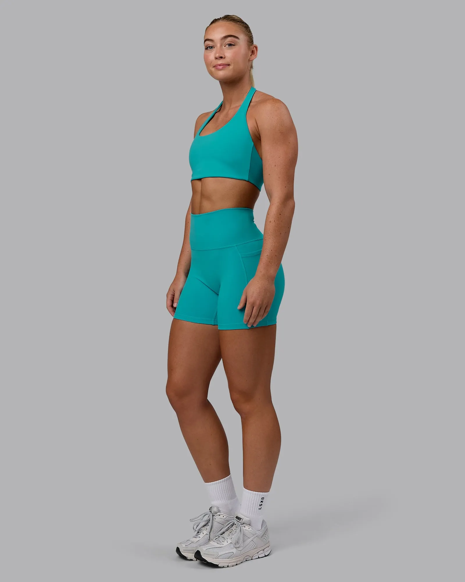 Challenger Sports Bra - Uplift Blue sold by LSKD product image thumbnail 5