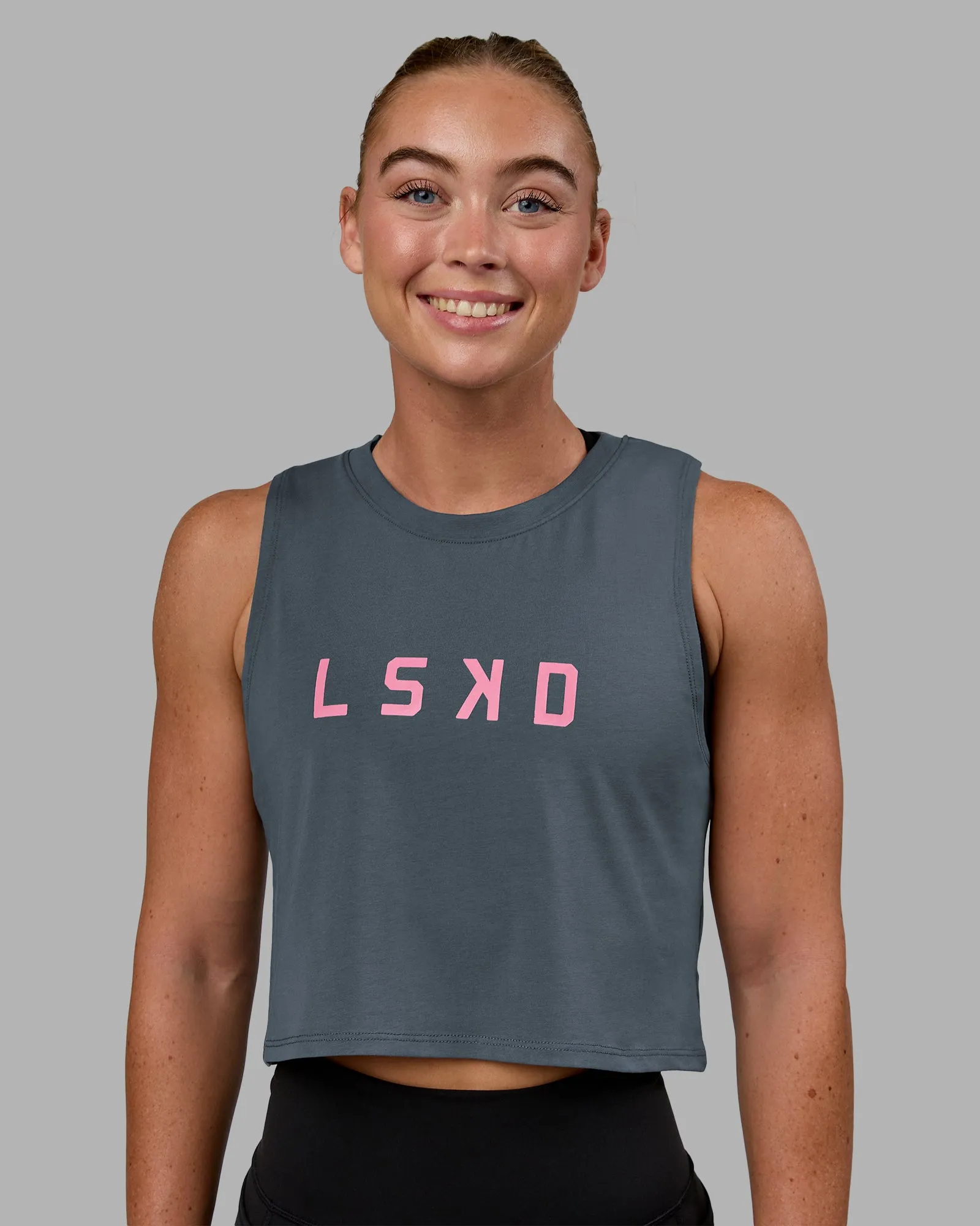 Agile FLXCotton Tank - Turbulence-Candy Pink sold by LSKD product image thumbnail 2