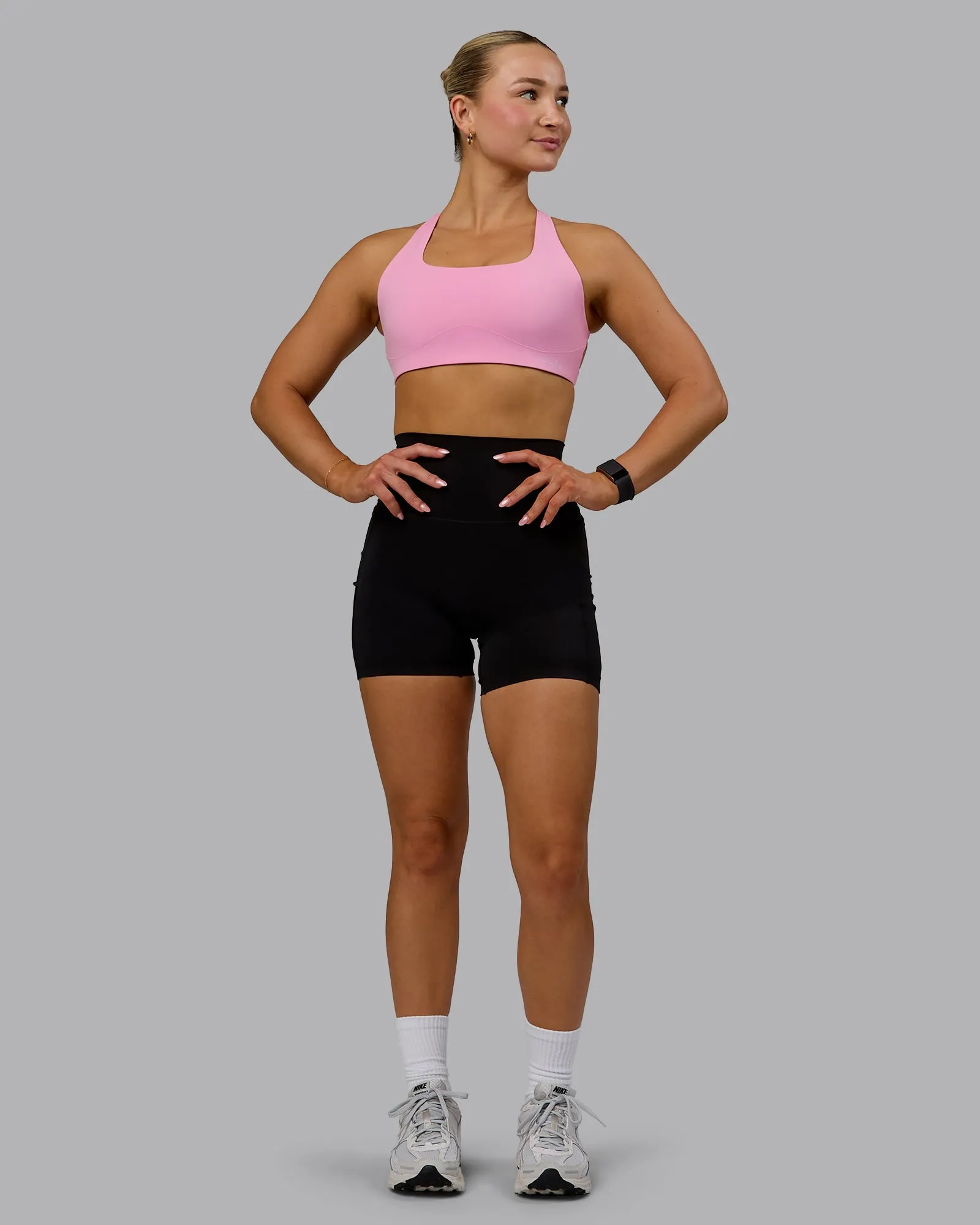 Aspire Sports Bra - Bubblegum sold by LSKD product image thumbnail 5