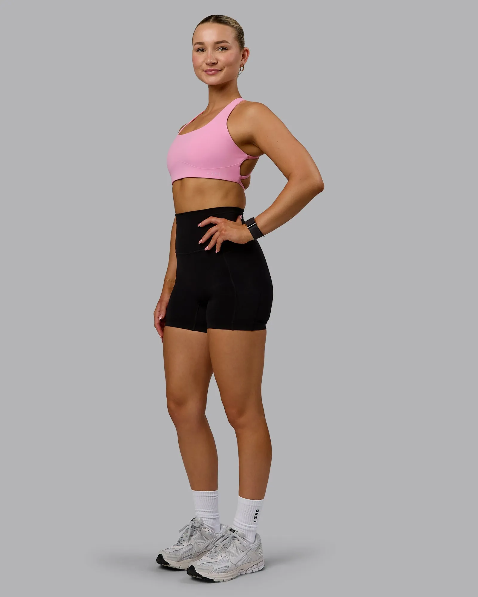 Aspire Sports Bra - Bubblegum sold by LSKD product image thumbnail 3