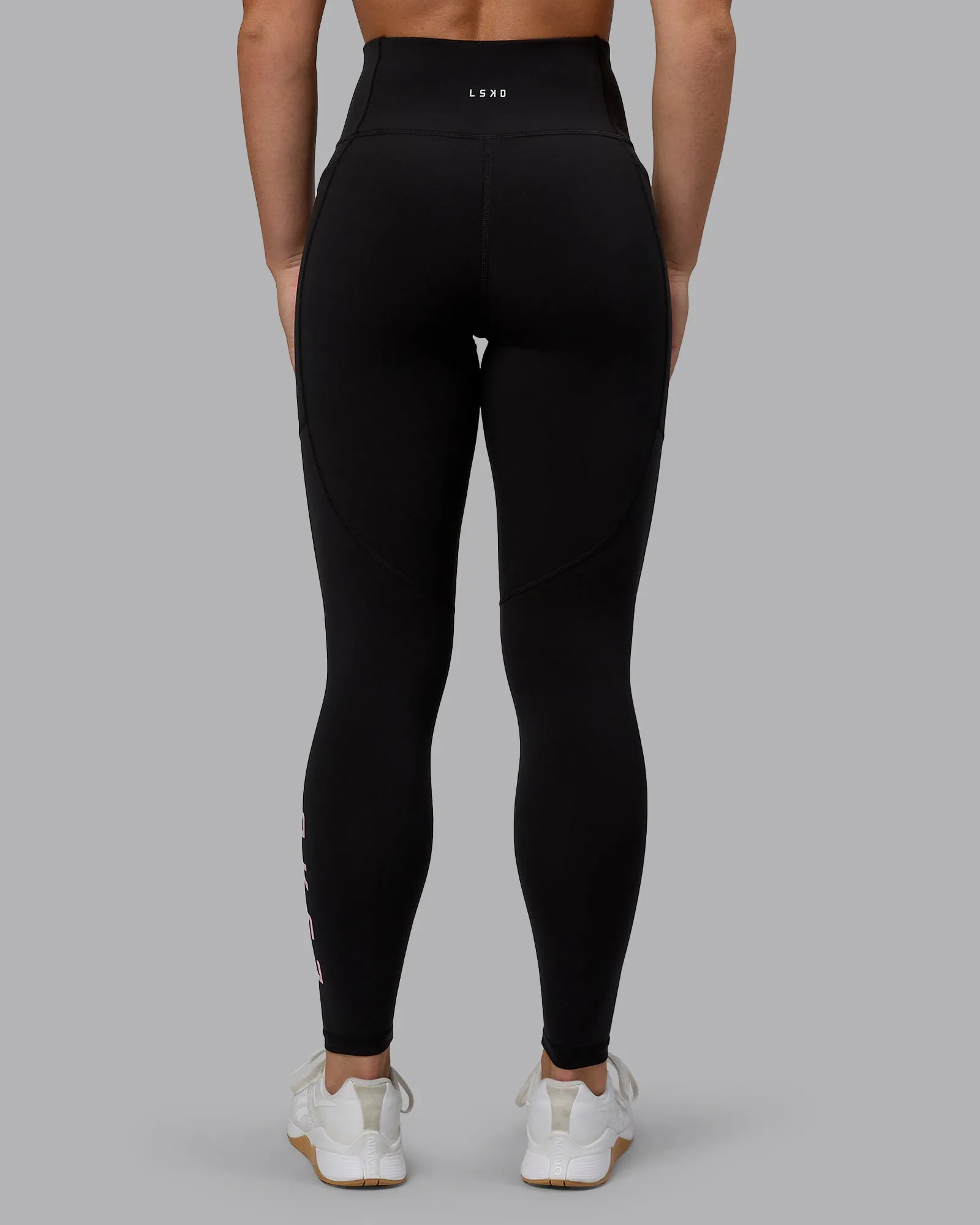 Rep Full Length Tight - Black-Bubblegum sold by LSKD product image thumbnail 4