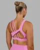 Galvanise Sports Bra - Spark Pink sold by LSKD