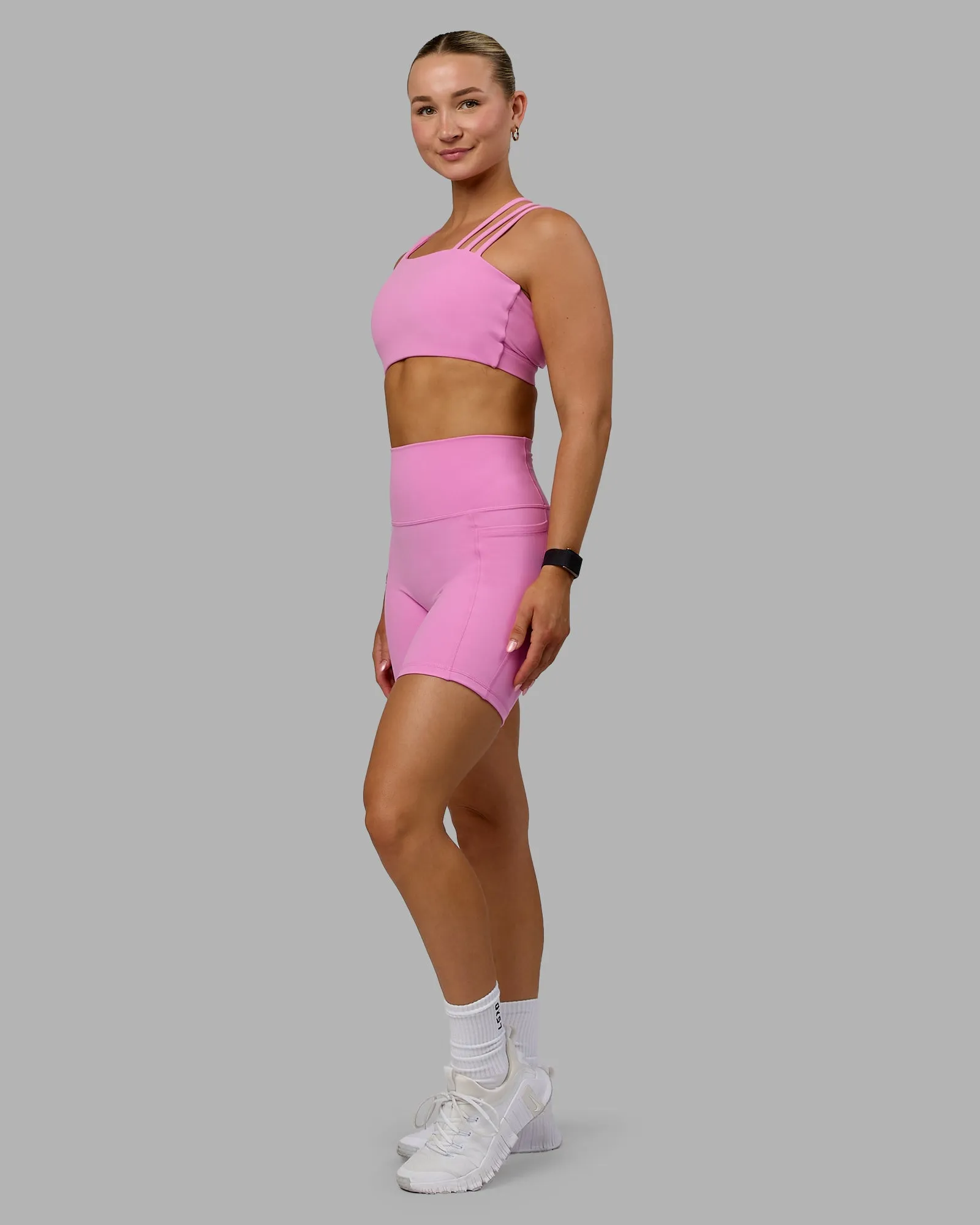 Galvanise Sports Bra - Spark Pink sold by LSKD product image thumbnail 3