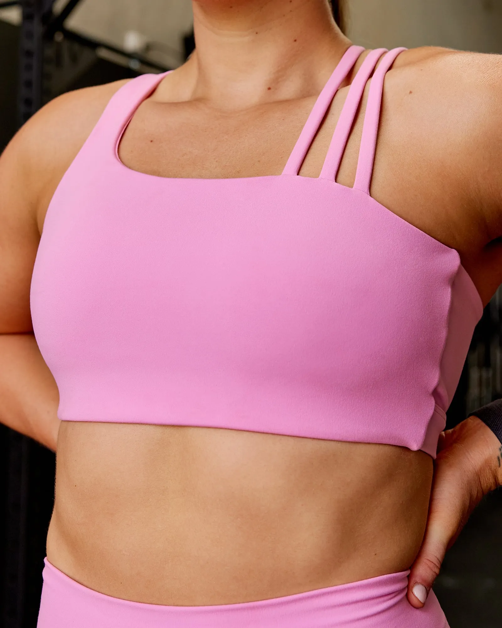 Galvanise Sports Bra - Spark Pink sold by LSKD product image thumbnail 4