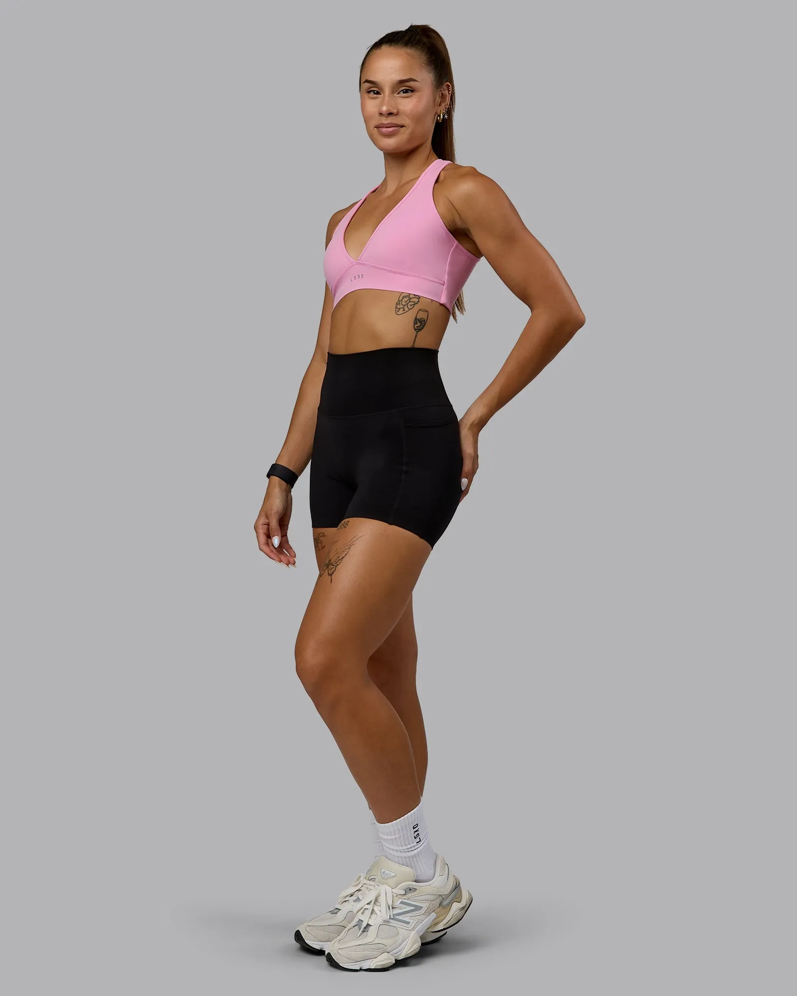 Stamina Sports Bra - Bubblegum sold by LSKD product image thumbnail 3