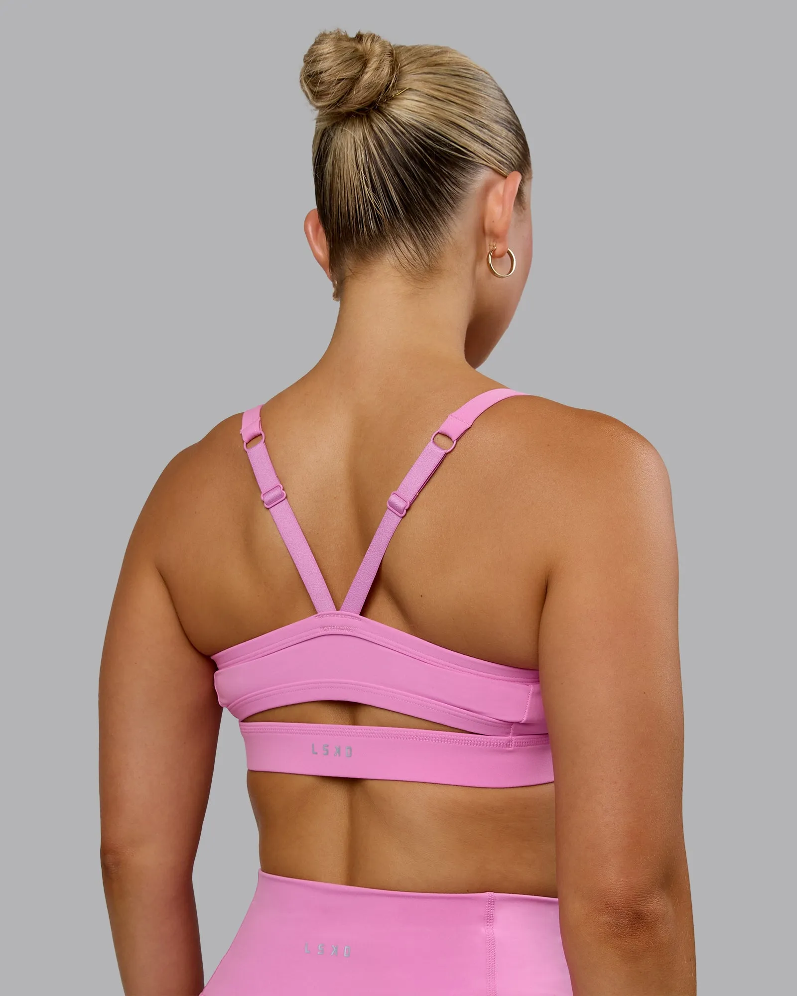 Momentum Sports Bra - Spark Pink sold by LSKD product image thumbnail 2