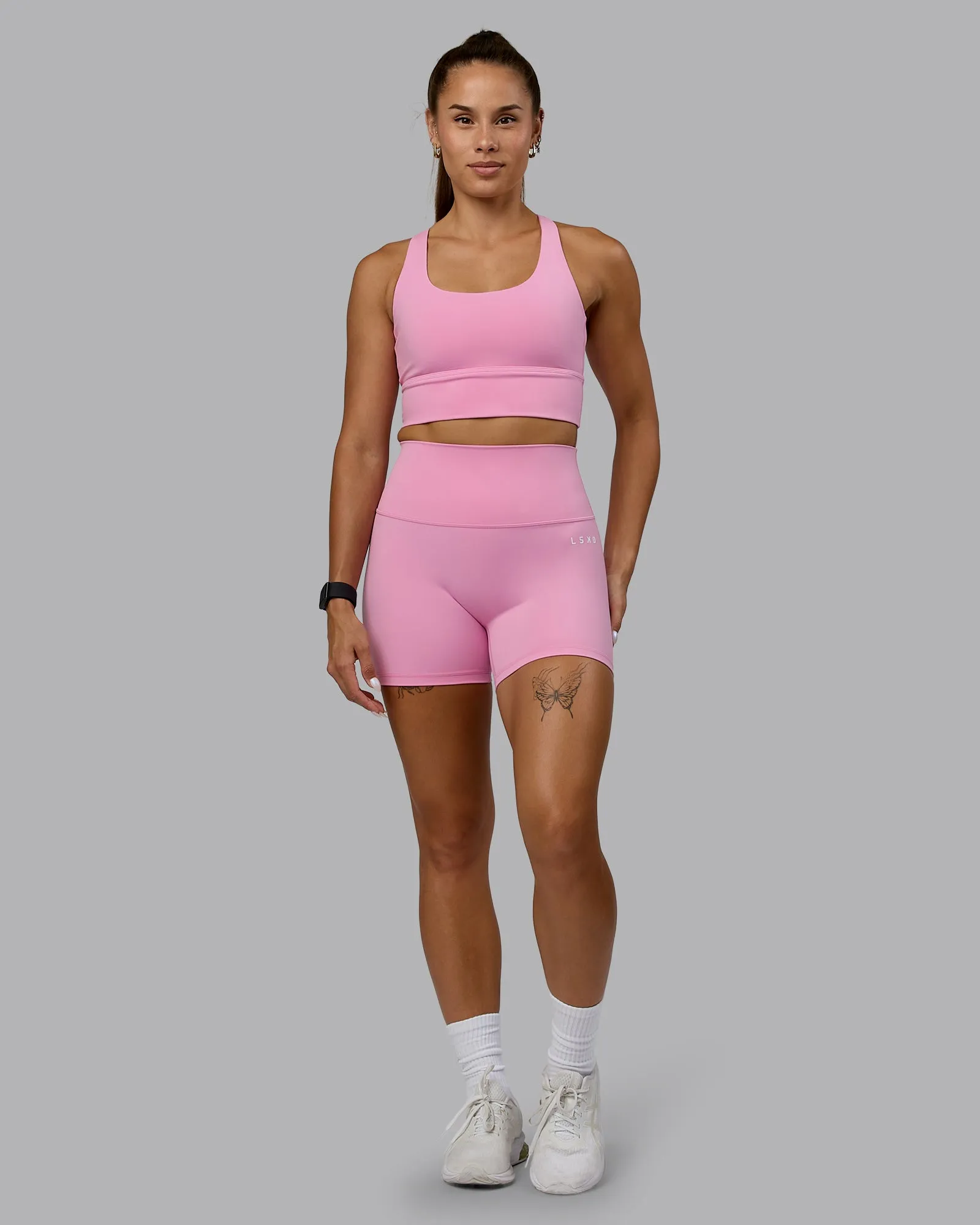 Circuit Sports Bra - Bubblegum sold by LSKD product image thumbnail 5