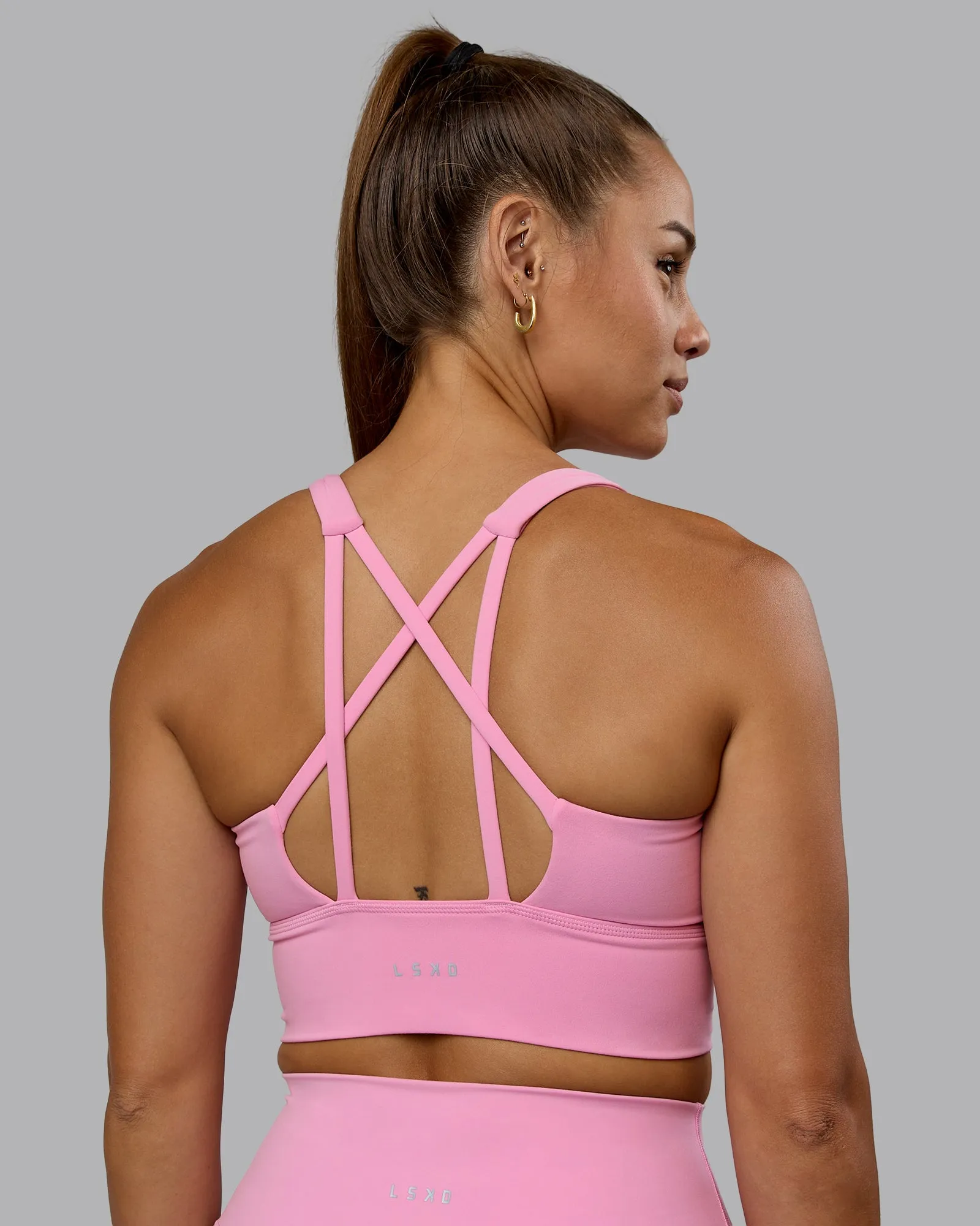 Circuit Sports Bra - Bubblegum sold by LSKD product image thumbnail 2