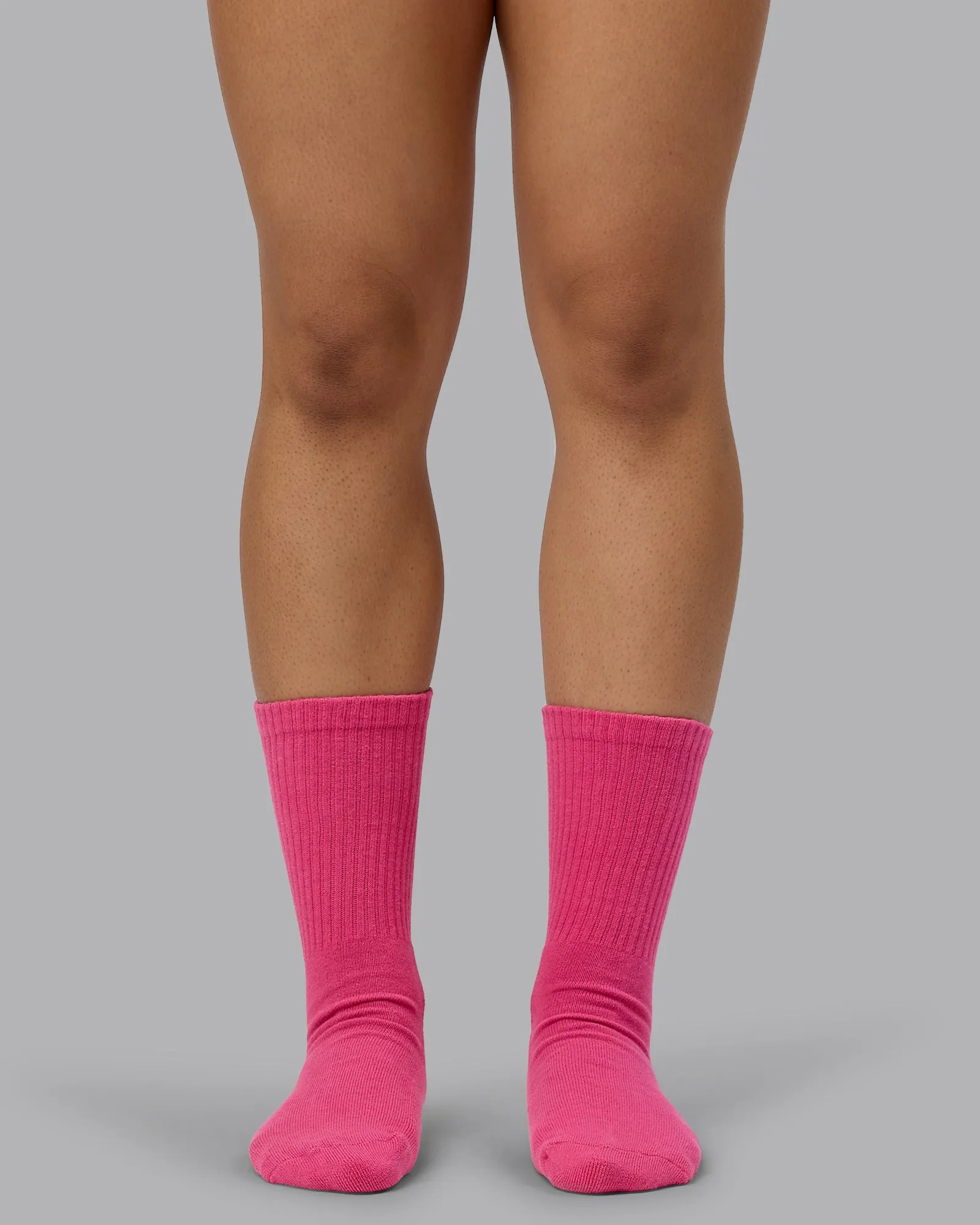 Signal Crew Socks 3 Pack - White-Black-Berry Pink sold by LSKD product image thumbnail 5