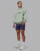 Motion Oversized Hoodie - Surf Spray-Royal Purple sold by LSKD
