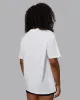 Motion FLXCotton Oversized Tee - White-React Print sold by LSKD