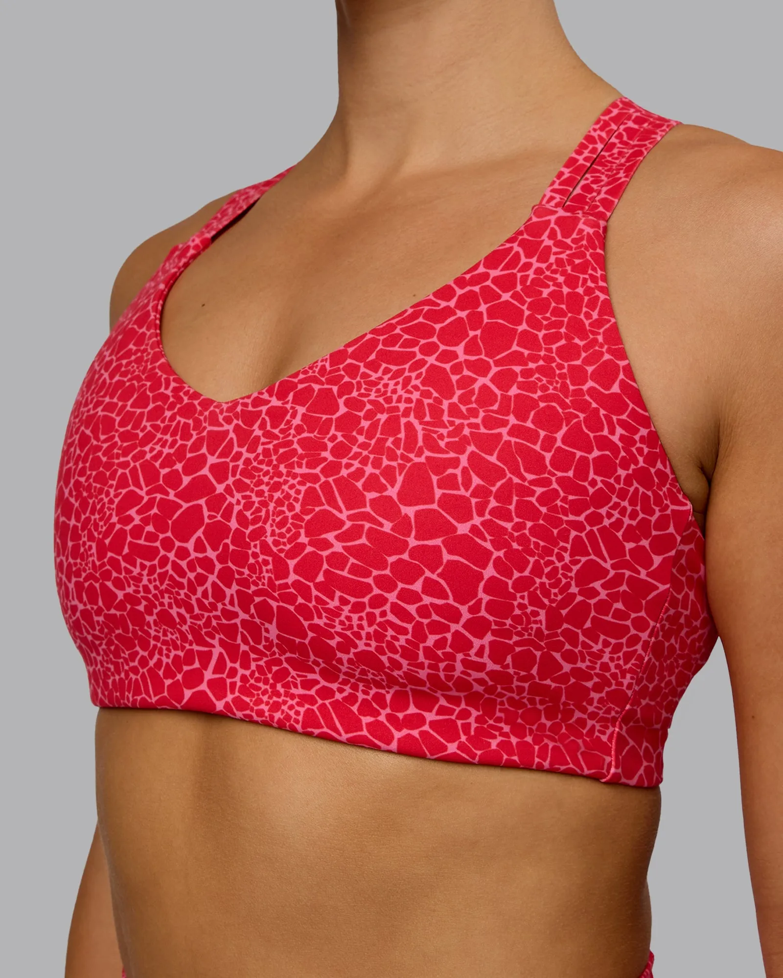 Push The Limit Bra - Red Vitality Print sold by LSKD product image thumbnail 3