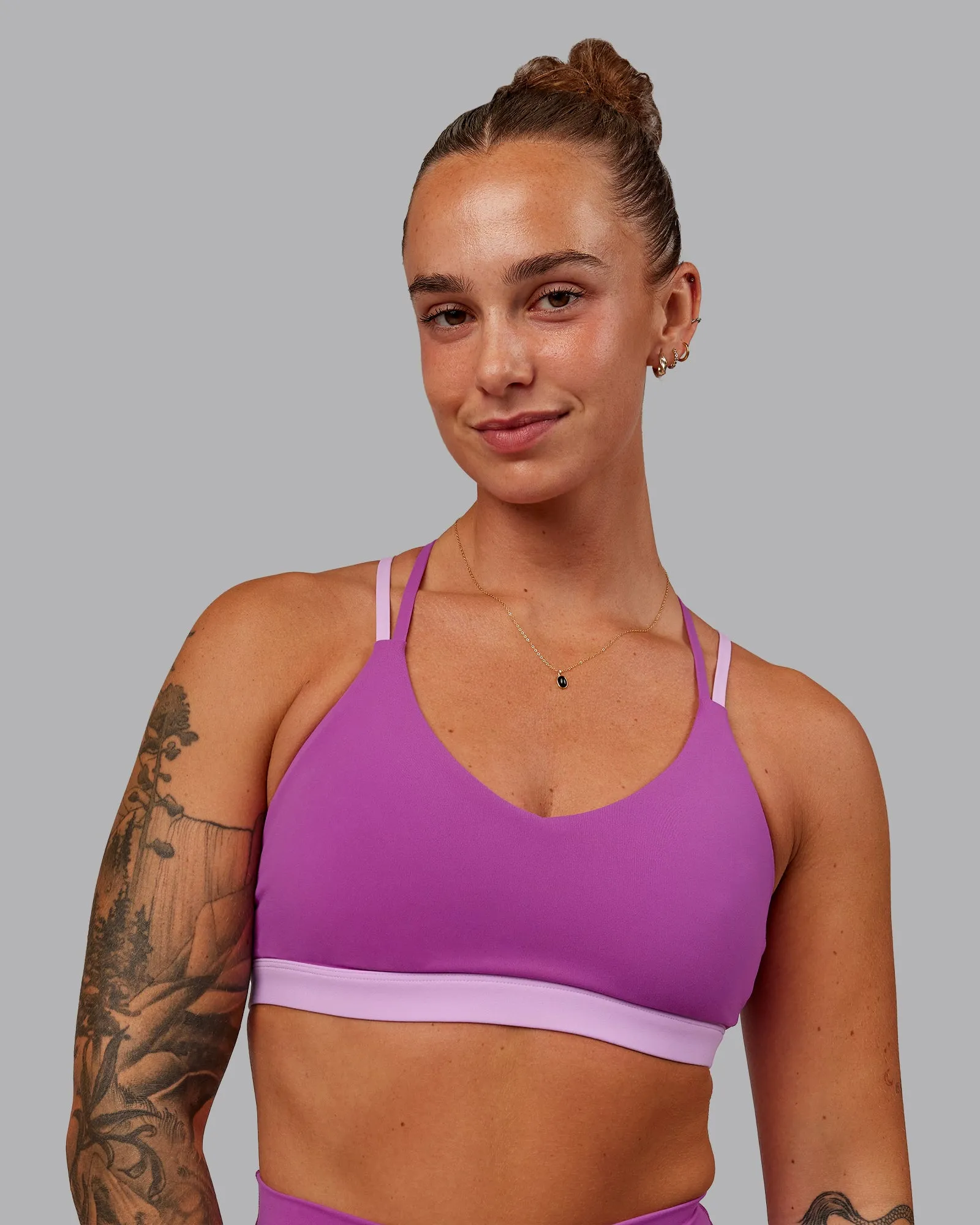 Nexus Sports Bra - Orchid sold by LSKD product image thumbnail 2