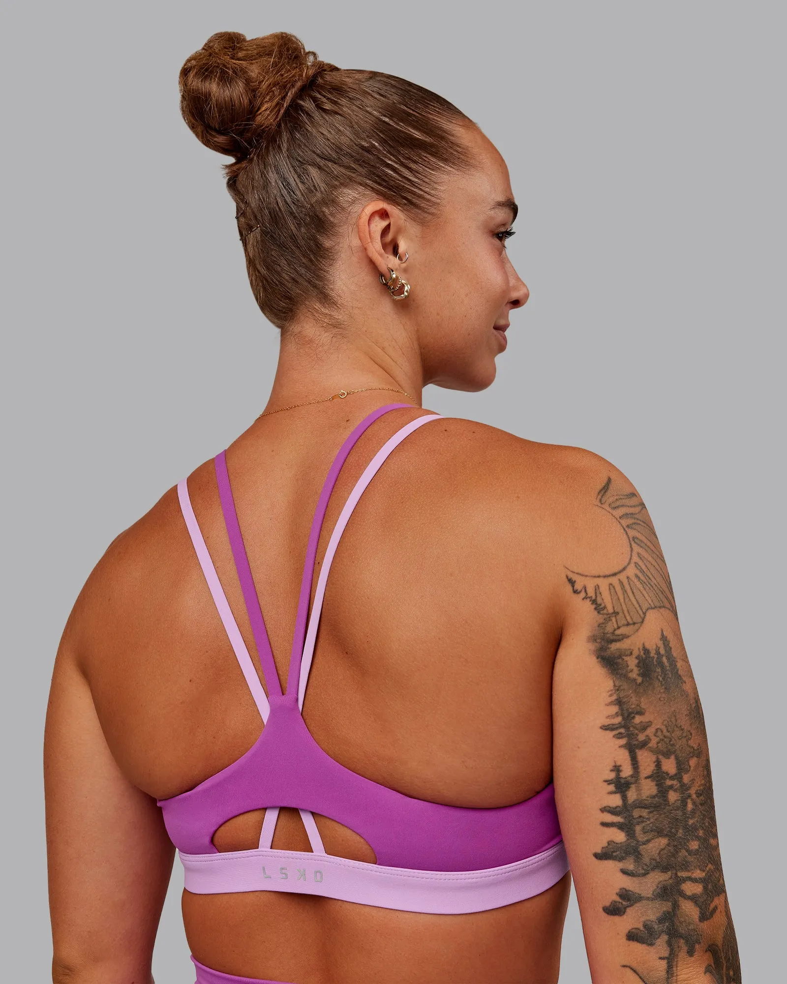 Nexus Sports Bra - Orchid sold by LSKD product image thumbnail 5