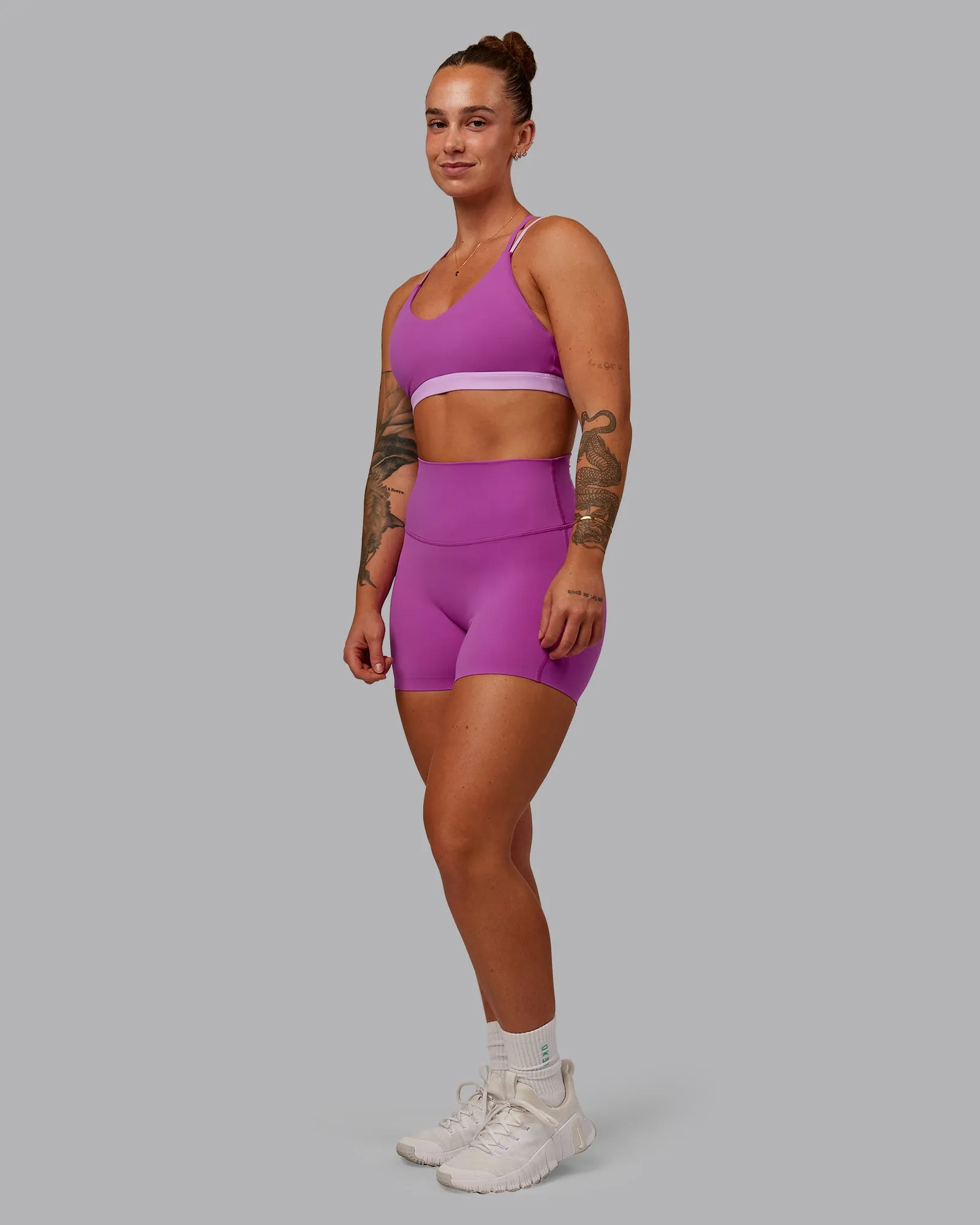 Nexus Sports Bra - Orchid sold by LSKD product image thumbnail 3