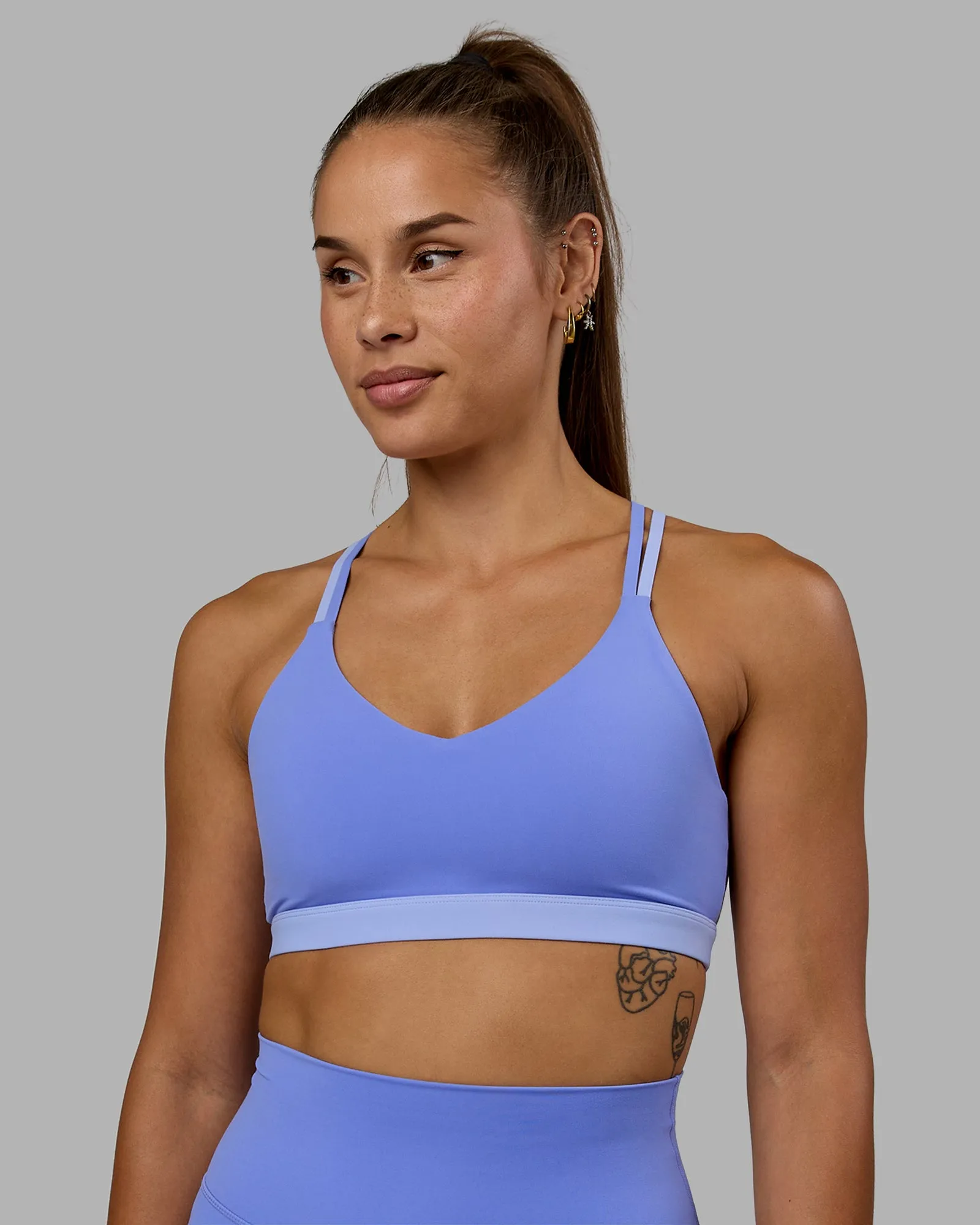 Nexus Sports Bra - Indulgent Blue sold by LSKD