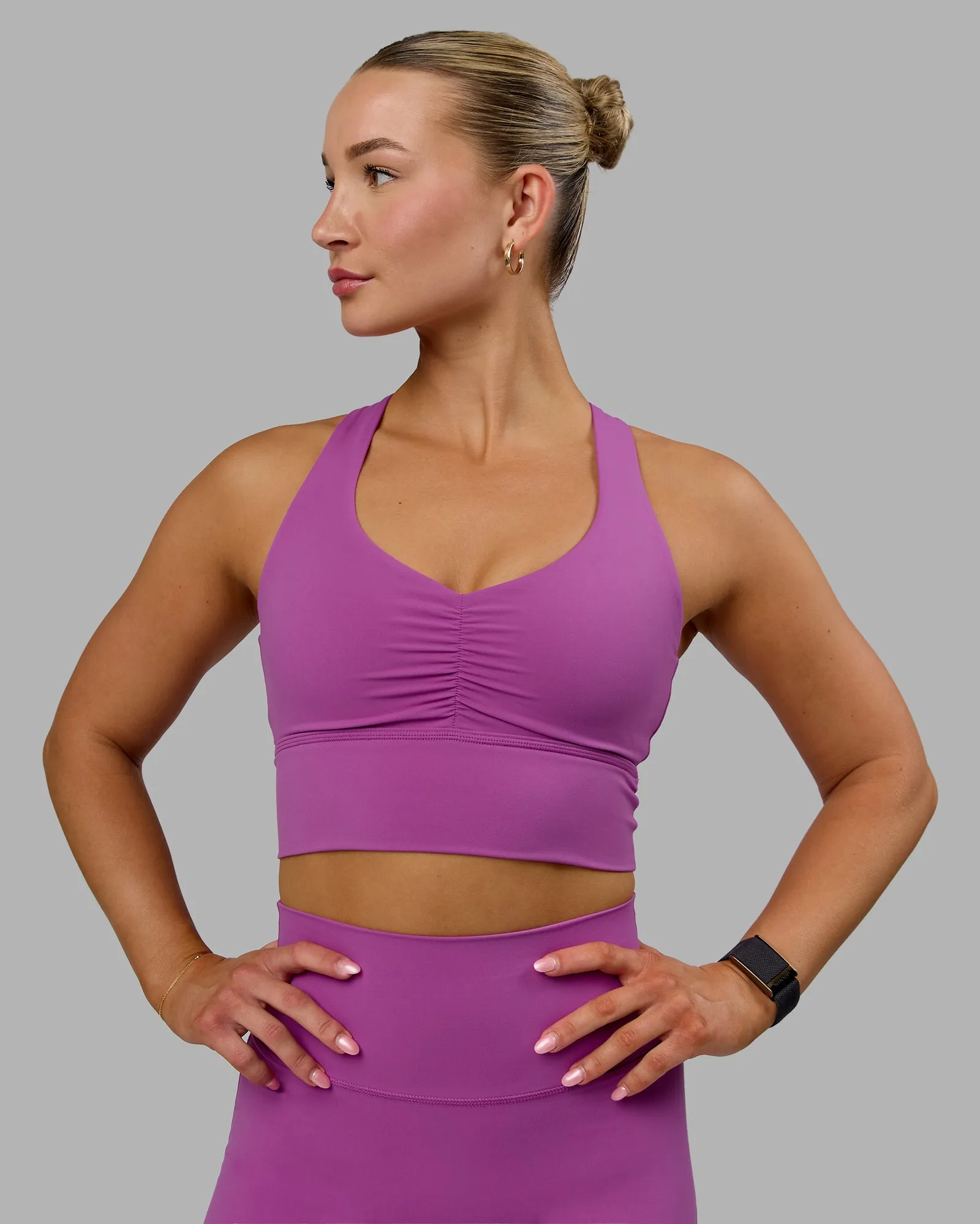 Evoke Sports Bra - Orchid sold by LSKD