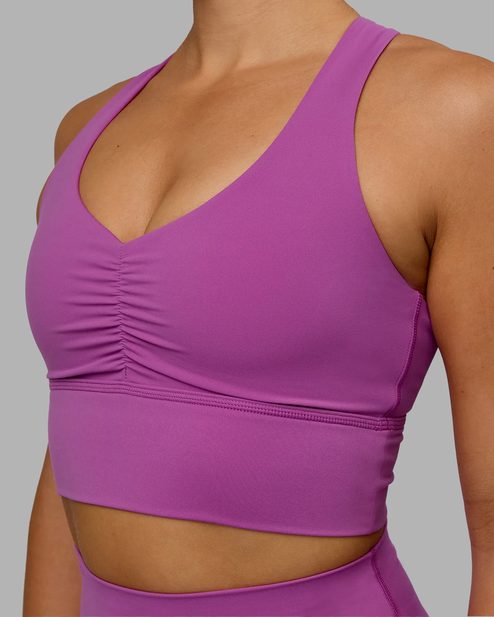 Evoke Sports Bra - Orchid sold by LSKD product image thumbnail 5
