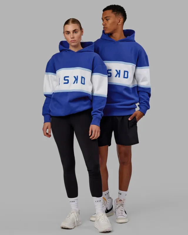 Unisex Aligned Hoodie Oversize - Power Cobalt sold by LSKD