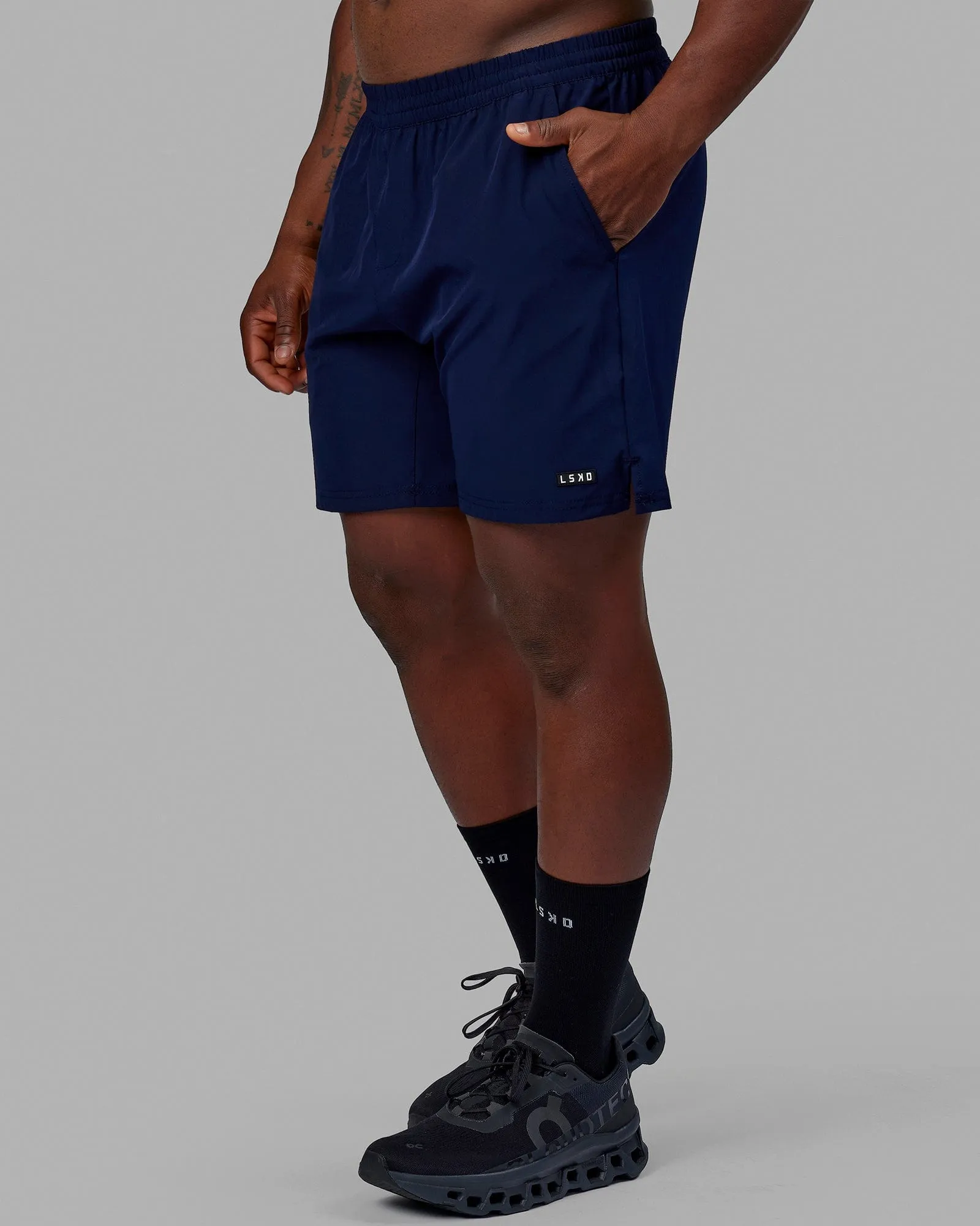 Intensity 7'' Performance Shorts - Navy sold by LSKD product image thumbnail 5