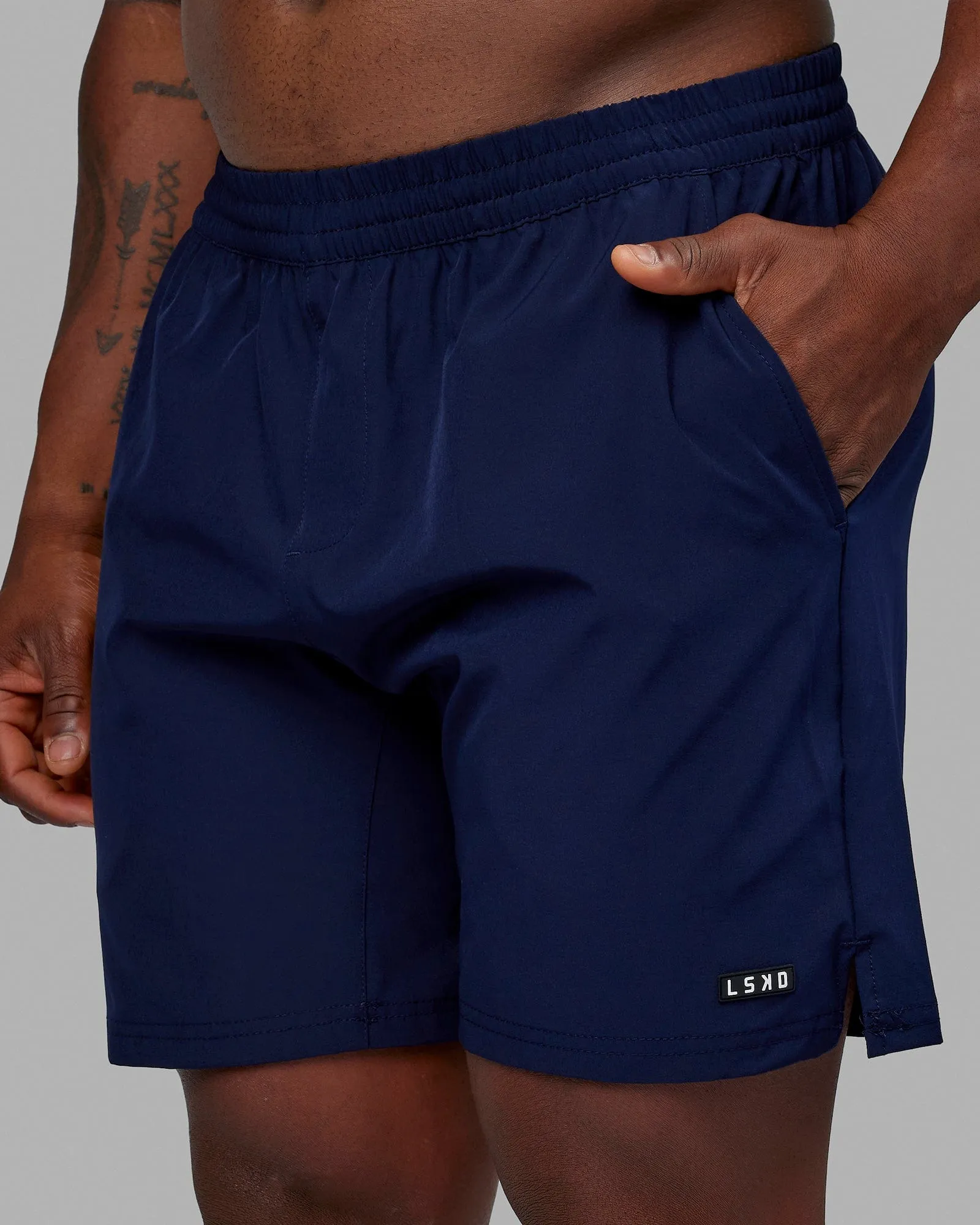 Intensity 7'' Performance Shorts - Navy sold by LSKD product image thumbnail 3