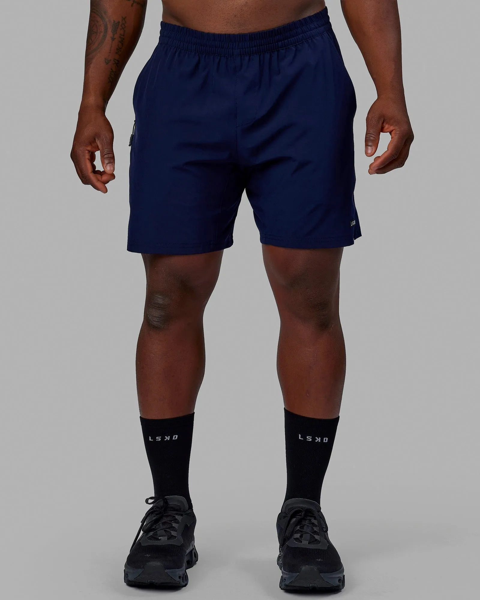 Intensity 7'' Performance Shorts - Navy sold by LSKD