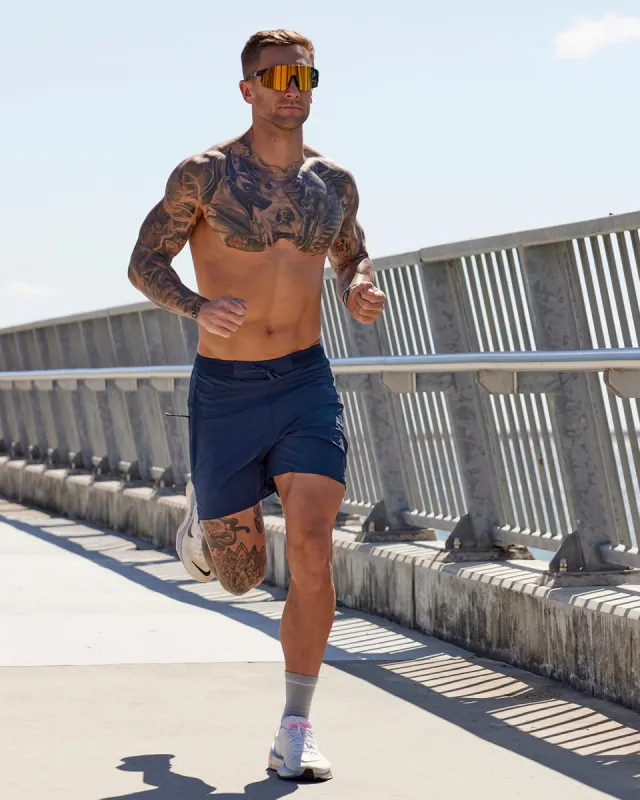 UltraAir 6" Lined Performance Shorts - Navy sold by LSKD