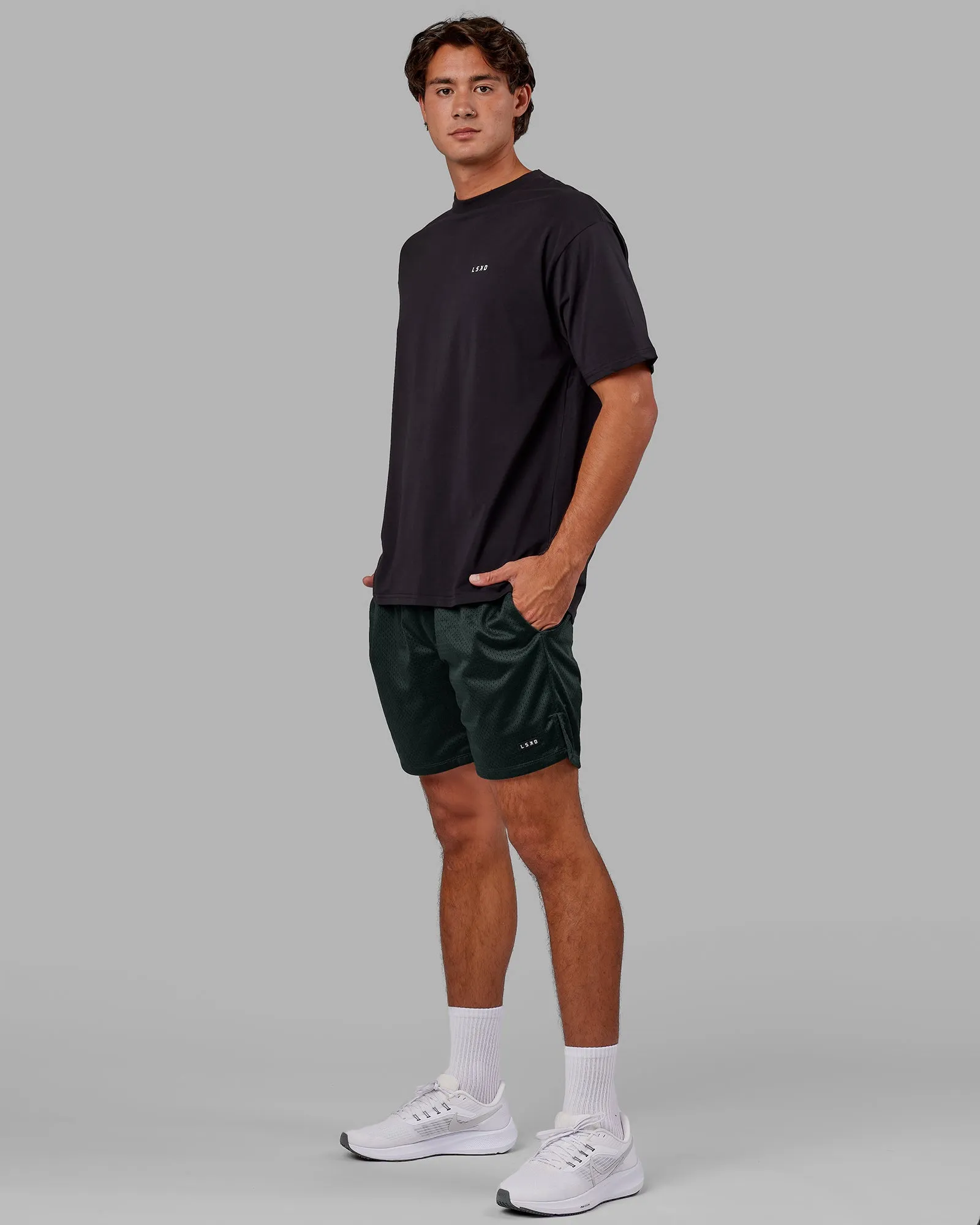Fundamental Mesh Short - Vital Green sold by LSKD product image thumbnail 4