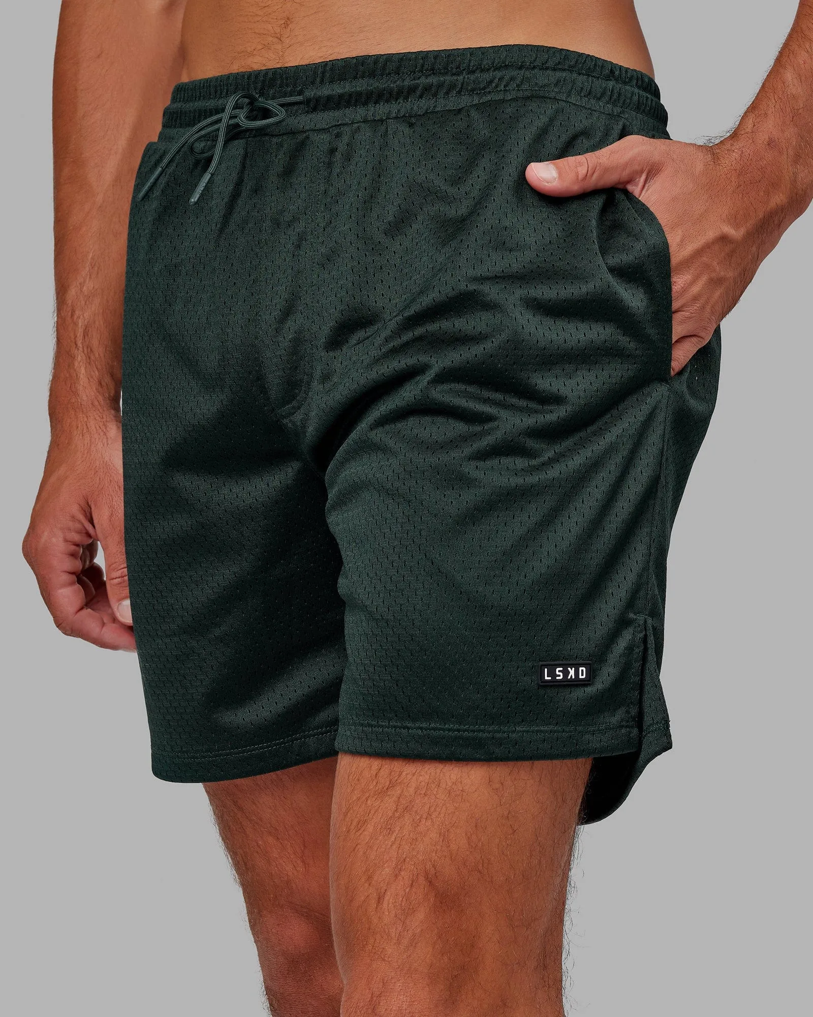 Fundamental Mesh Short - Vital Green sold by LSKD product image thumbnail 2