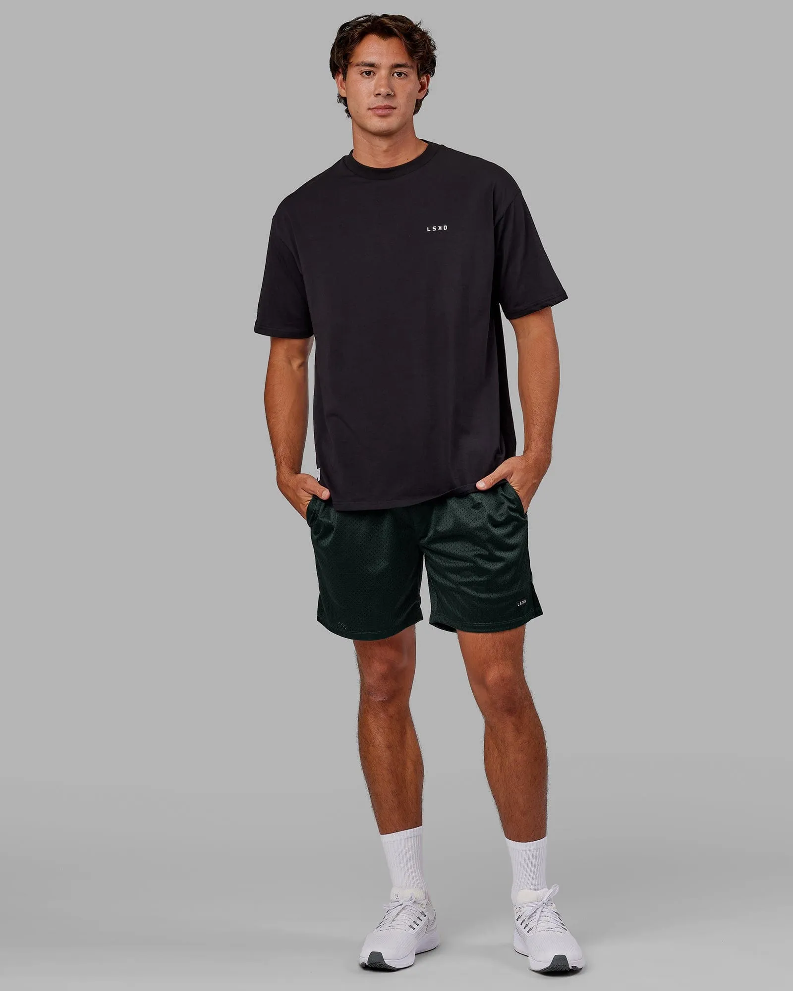 Fundamental Mesh Short - Vital Green sold by LSKD product image thumbnail 3
