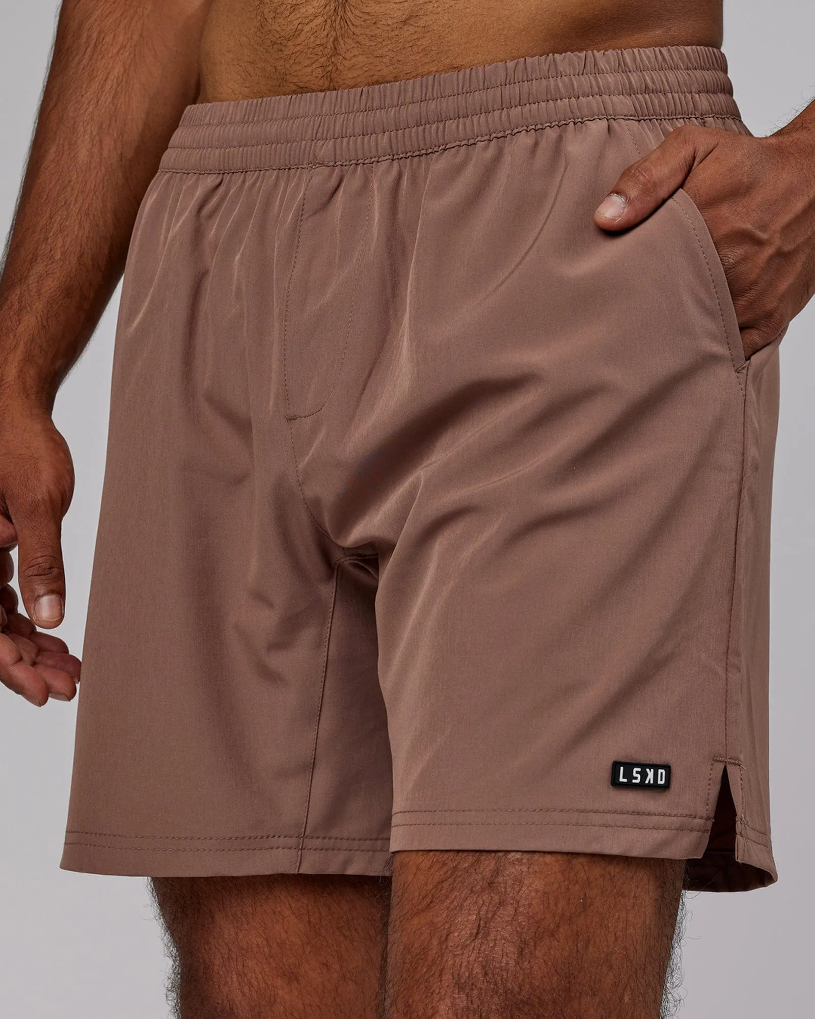 Intensity 7'' Performance Shorts - Deep Taupe sold by LSKD product image thumbnail 2