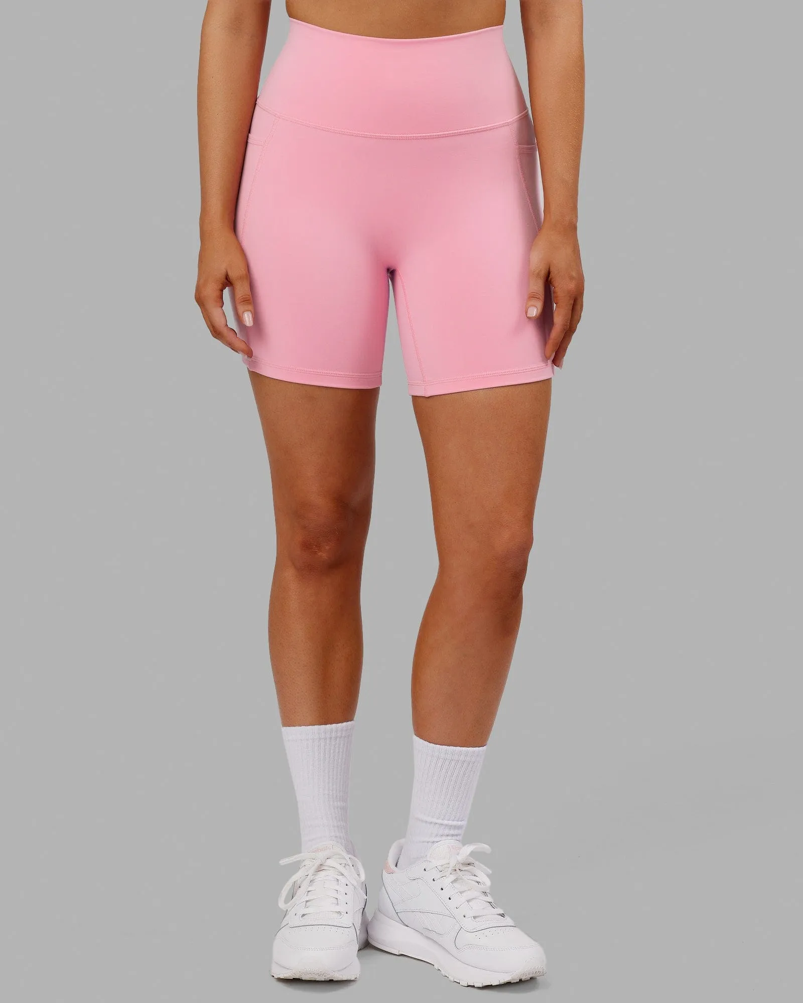 Fusion Mid Short Tights - Pink Frosting sold by LSKD product image thumbnail 3