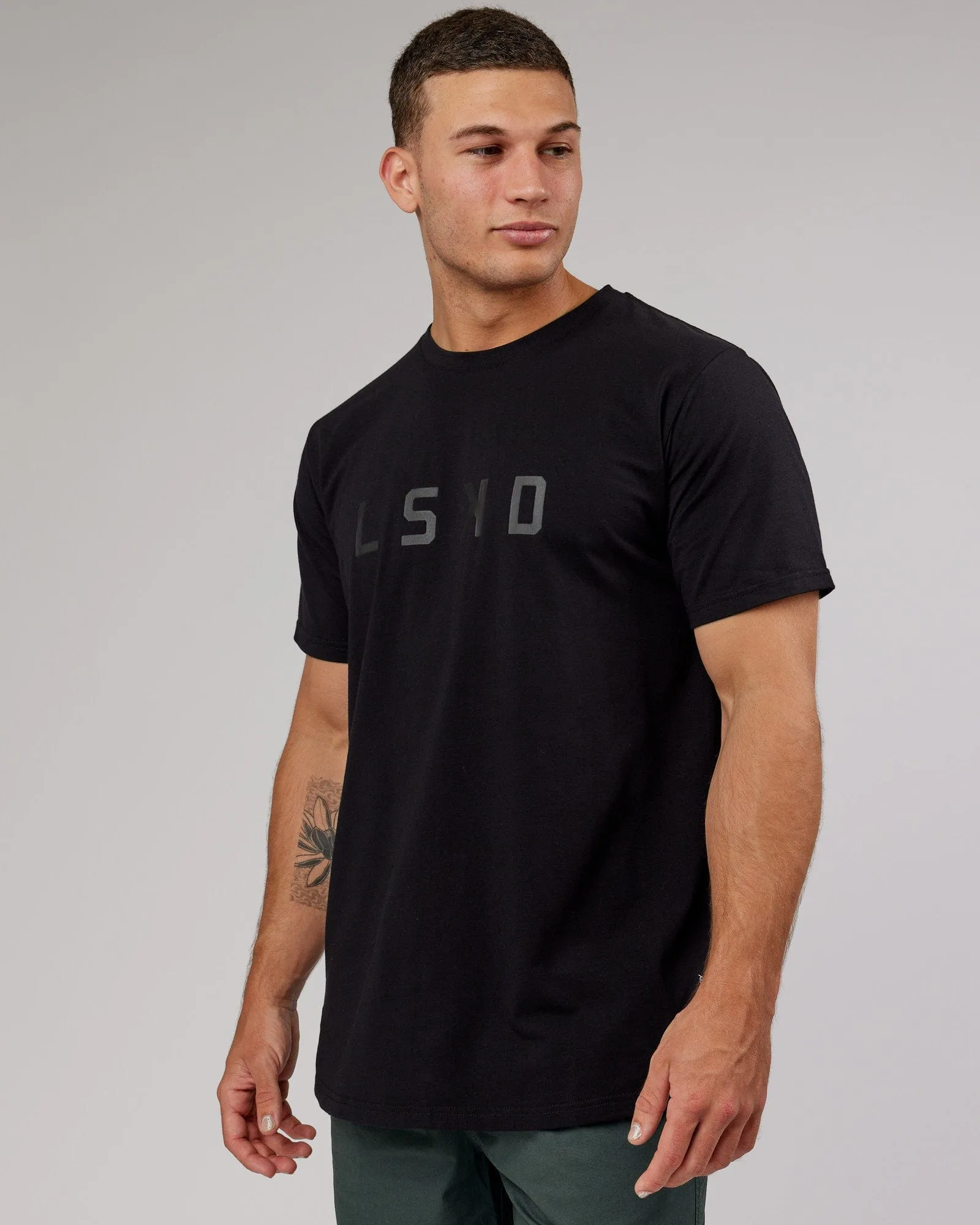 Power FLXDRY Performance Tee - Black-Black sold by LSKD