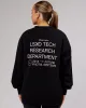 Unisex LTRD Sweater Oversize - Black-Pink sold by LSKD