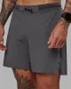 UltraAir 6" Lined Performance Shorts - Asphalt sold by LSKD