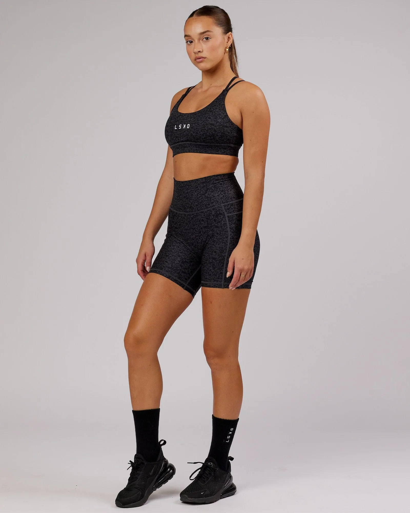 Bridge Sports Bra - Black Etching sold by LSKD product image thumbnail 5