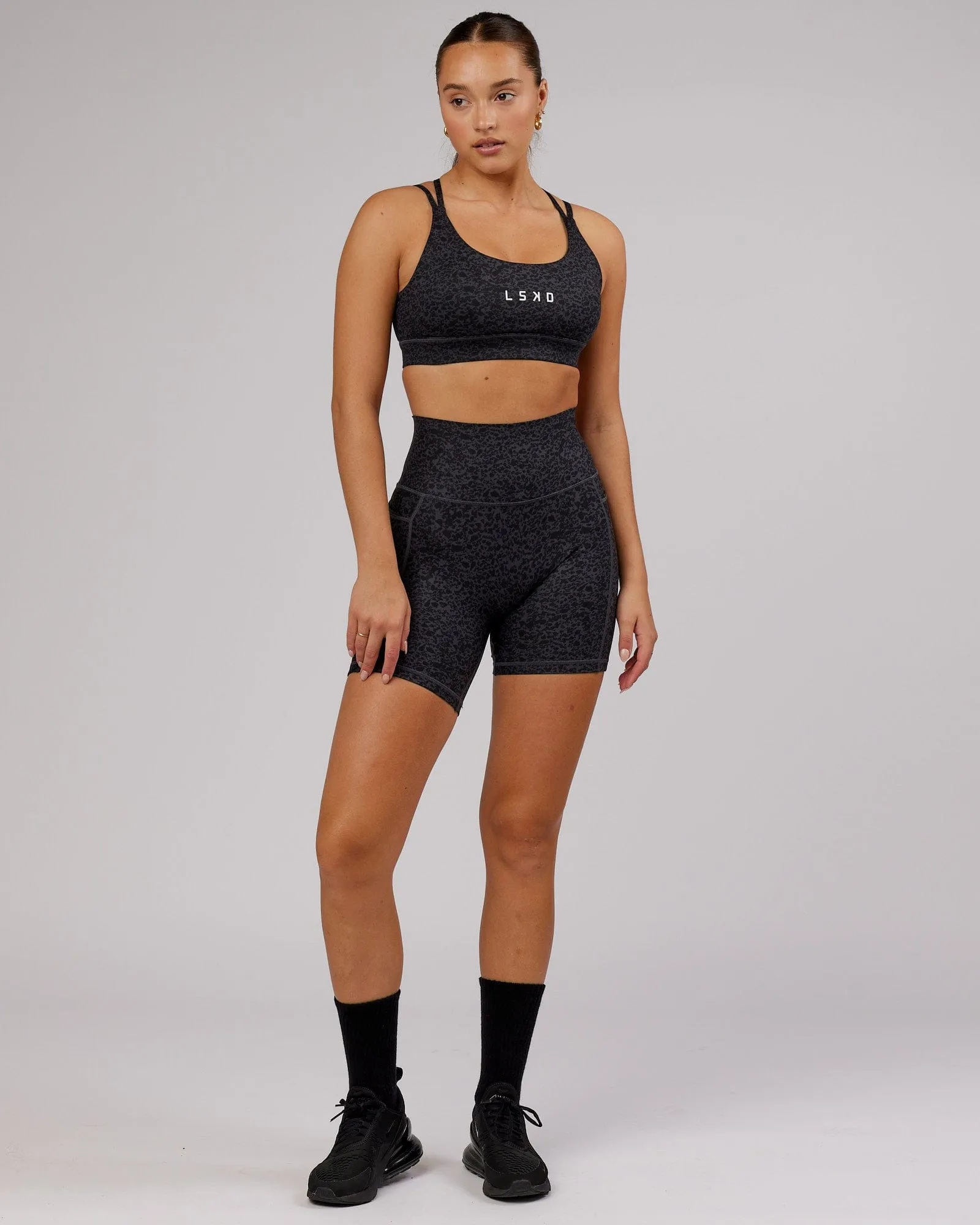 Bridge Sports Bra - Black Etching sold by LSKD product image thumbnail 3