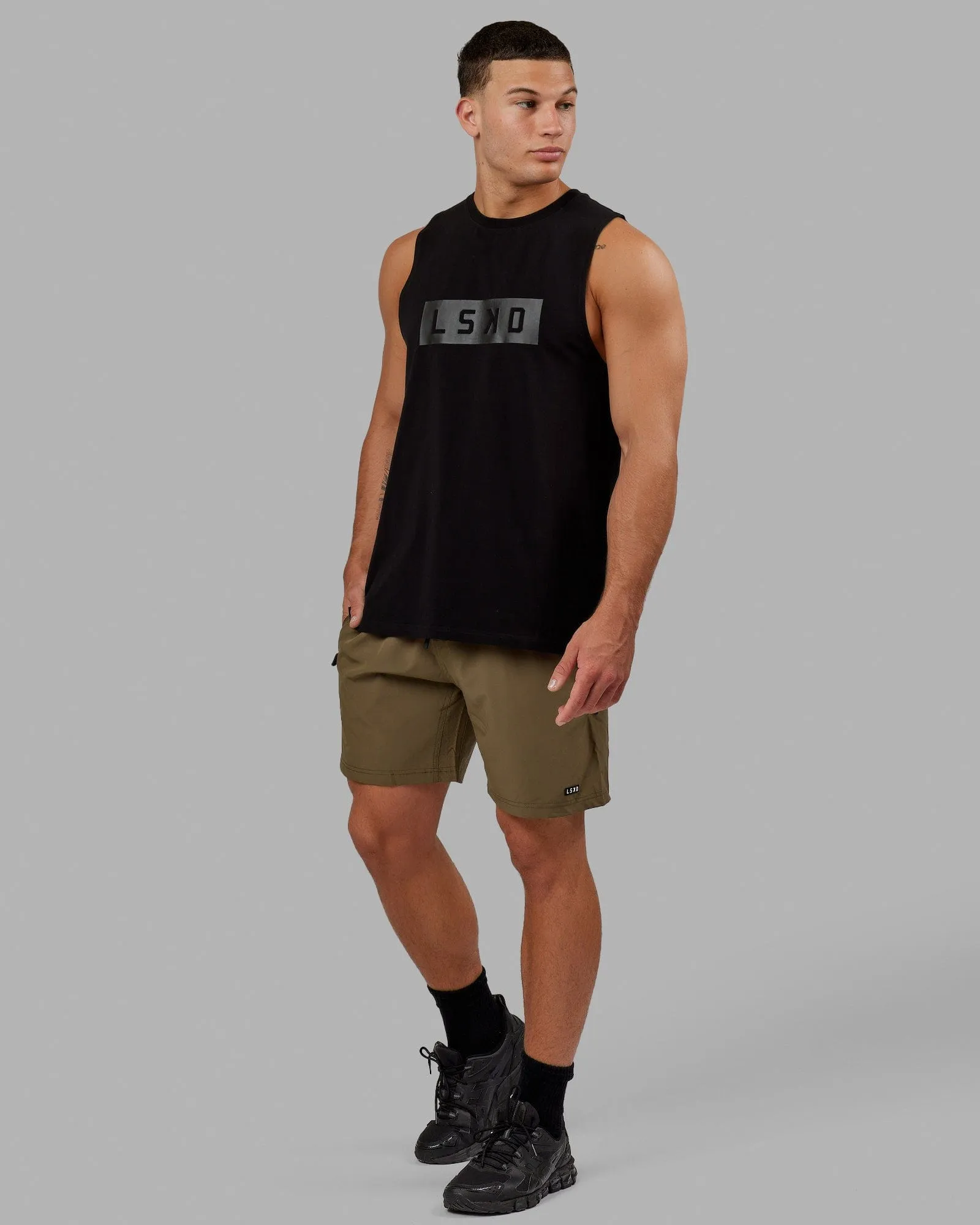 Rep 7'' Performance Shorts - Army Green sold by LSKD product image thumbnail 2