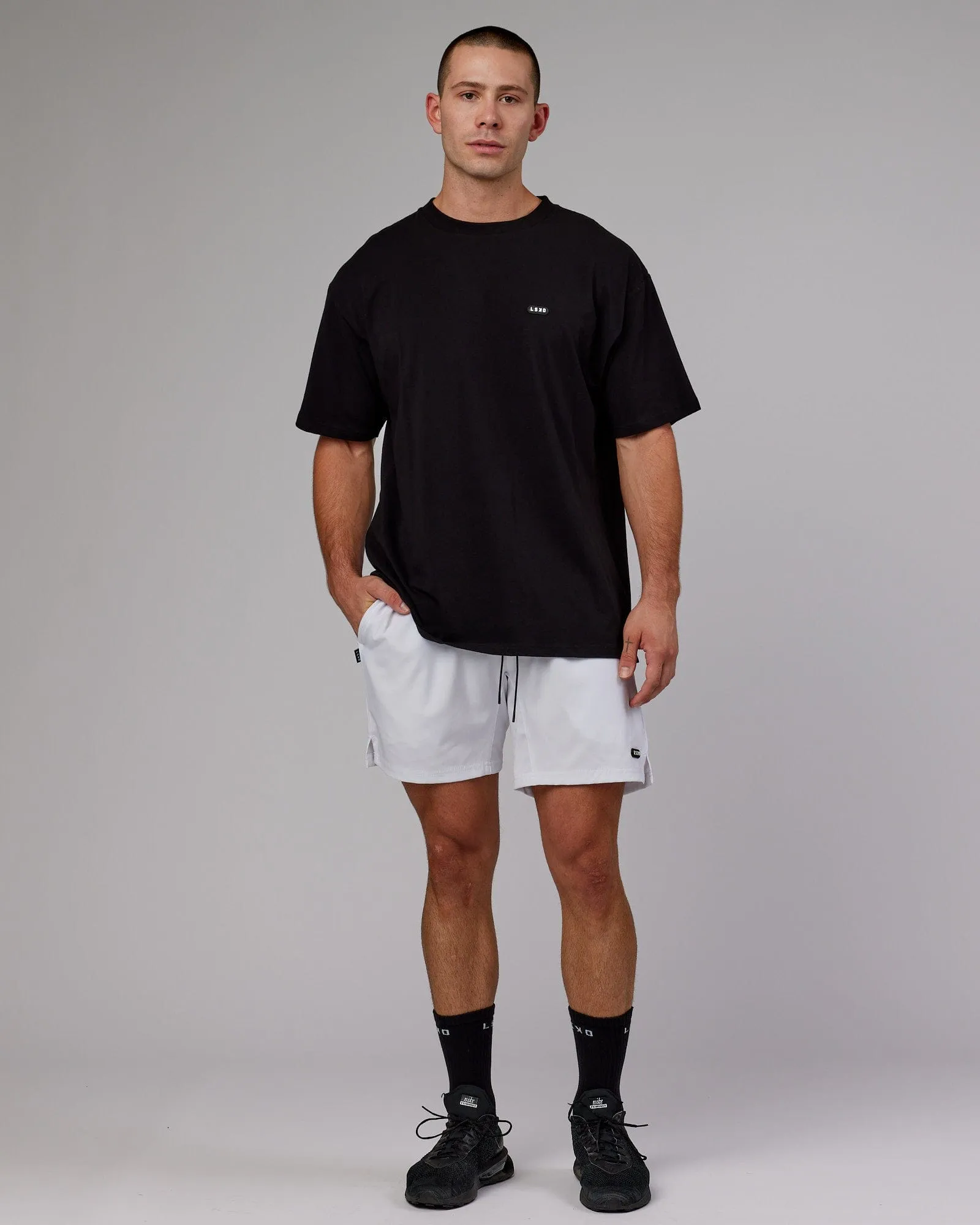 Capsule 7" Performance Short - White sold by LSKD product image thumbnail 3