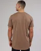Deluxe PimaFLX Tee - Fossil sold by LSKD