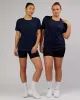 Air Slouch Tee - Navy sold by LSKD